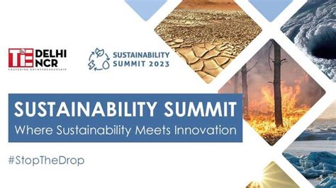 Tie Delhi Ncr Ignites Sustainability Mission The Summit Unites