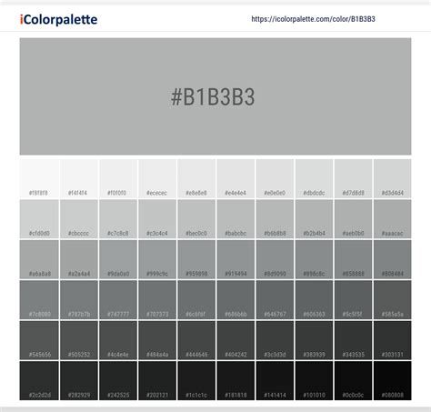 Pantone Cool Gray 5 C Color Hex Color Code B1b3b3 Information Hsl