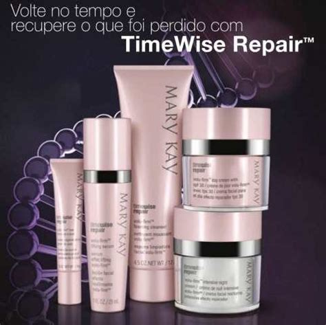 Incluye 5 productos para una rutina completa para luchar contra las arrugas. Kit Anti-idade Timewise Repair Mary Kay, 5 Produtos - R ...