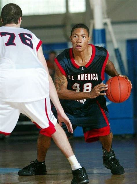 Derrick Rose Derrick Rose High School Basketball Basketball Star