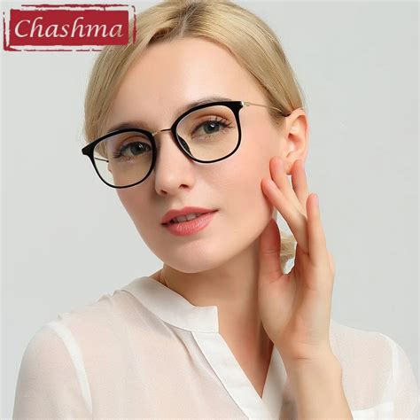 chashma chashma brand eye glasses tr 90 women light glasses frame fresh trend style eyewear