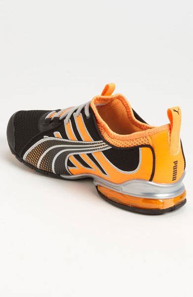 Puma Voltaic 4 M Training Shoe Men In Orange For Men Black Fluo