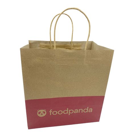 Brown Kraft Paper Bag Oem Paper Bags With Handles Wholesale