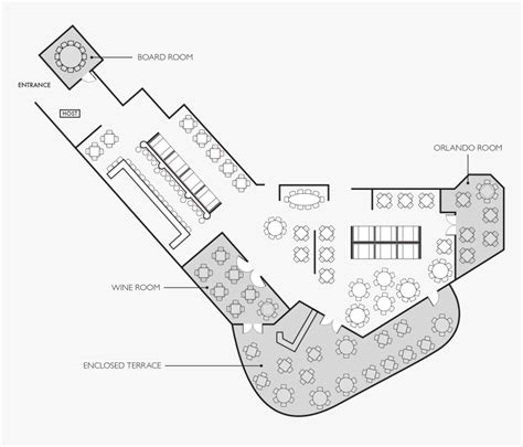 The Capital Grille Restaurant Floor Plan For The Orlando Private