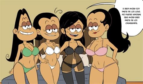 rule 34 4girls aged up big breasts black hair bra breasts carlota casagrande cleavage comic