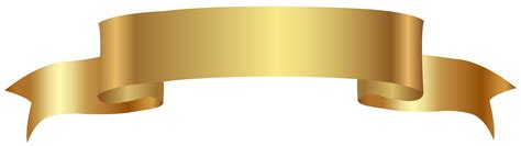 Gold Banner Transparent Png Image Gallery Yopriceville High Quality