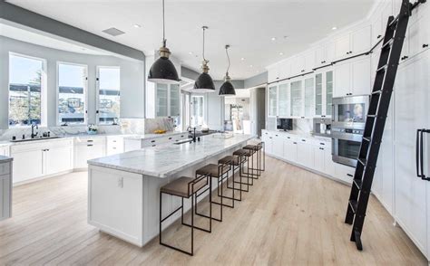 35 Million Dollar Beverly Hills Mansion Mansion Kitchen Luxury