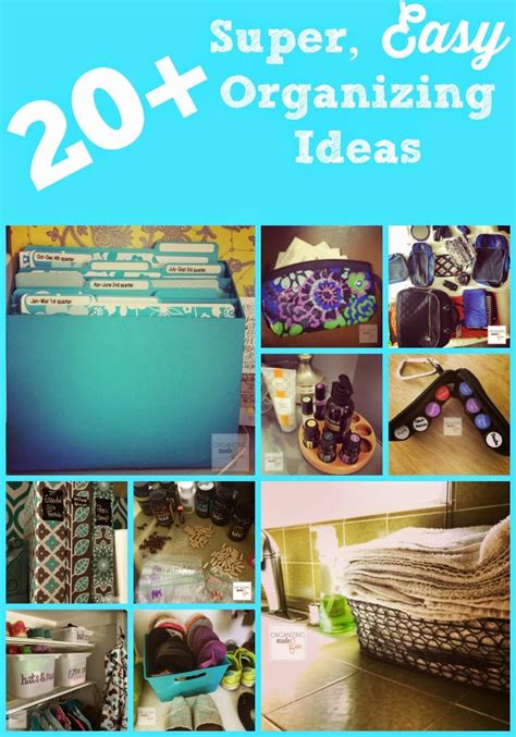 15 More Simple And Easy Organizing Ideas Organizing Made Fun 15 More