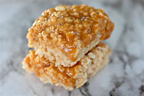 Salted Caramel Rice Krispie Treats Kitchen Fun With My 3 Sons