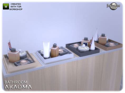 The Sims Resource Akaoma Bathroom Deco Clutter2