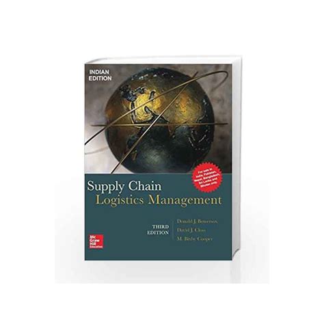 Supply Chain Logistics Management By Donald J Bowersox Buy Online