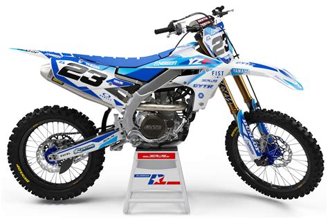 The donor is a '93 yz125, which max bought from a. YAMAHA GRAPHICS KIT - ONE TIME - FREE CUSTOM RIDER ID