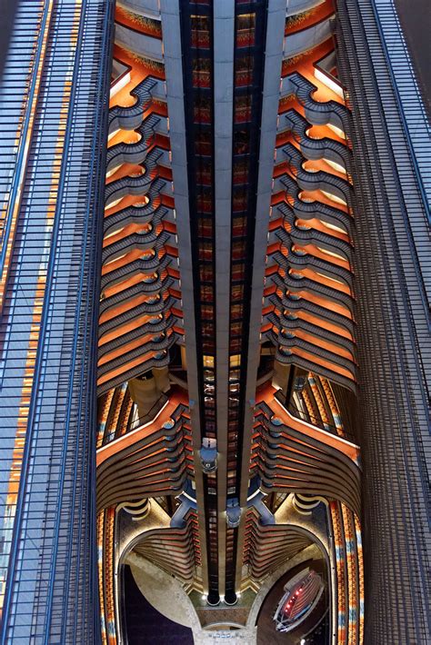 Atlanta Marriott Marquis Elevators Looking Down From The 4 Flickr