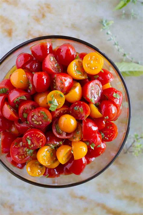 Herbed Tomato Salad Easy Side Dish Taste And Tell
