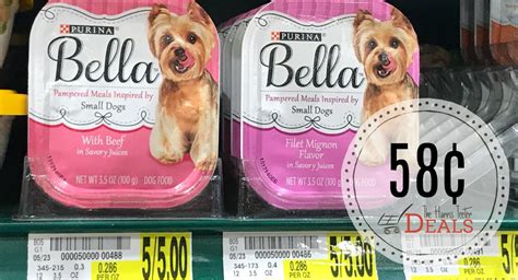 He ate all of his food in one sitting. NEW Bella Dog Food Coupons! - The Harris Teeter Deals
