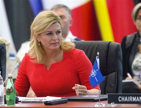 Kolinda Grabar Kitarovic President Croatia Pics Xhamster Hot