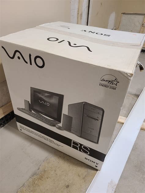 New In Box 2004 Sony Vaio Rs Desktop Rvintagecomputing