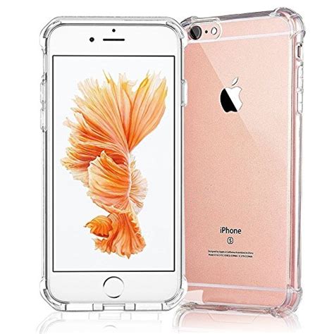 Iphone 7 Caseiphone 8 Case Auscrezicon Transparent Clearshock