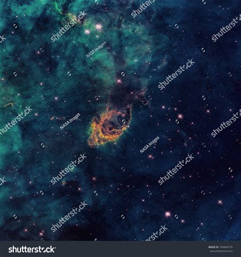 Image Stellar Jet Carina Nebula Imaged Stock Photo 704846776 Shutterstock