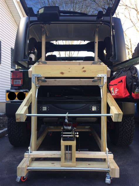 Building my hardtop lift (Jeep Wrangler Forum) | Jeep ...