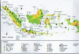Marta Weri Peta Persebaran Bahan Galian Logam Di Indonesia