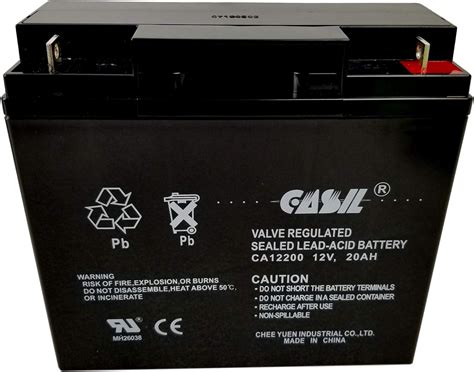 Buy 12v 20ah Battery Sealed Lead Acid Agm Rechargeable Deep Cycle