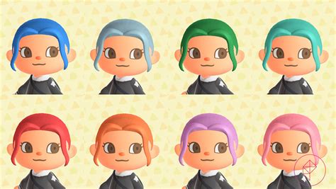 New horizons (switch) wiki guide. Animal Crossing New Horizons : Coiffures, changer de coupe ...