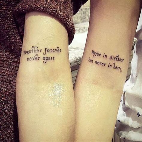Sister Tattoos That Fit Together
