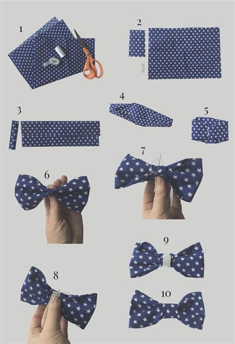 Diy Bow Tie Quick And Easy Tutorial The Pug Diary Diy Dog Collar