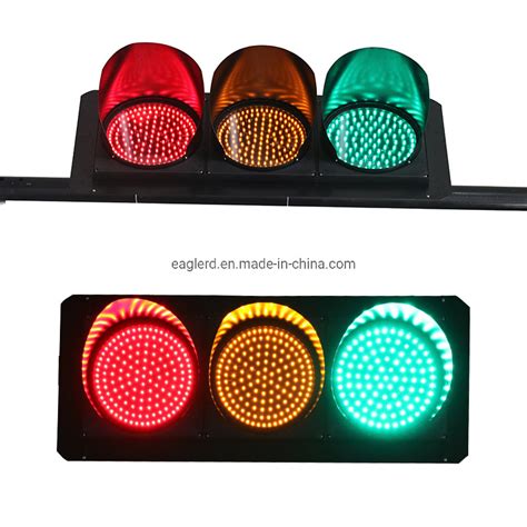 200mm Red Yellow Green Led Traffic Signal Light China Led Traffic