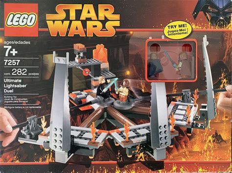 7257: Ultimate Lightsaber Duel - Back of the Box Builds