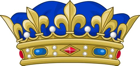 Royal Blue And Gold King Crown Clip Art Library