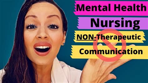 Non Therapeutic Communication Techniques Nursing Youtube