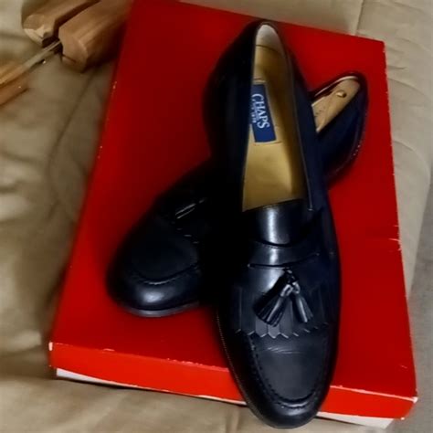Chaps Shoes Chaps Tassel Loafers Sz 1m 58 Free Leather Be Poshmark