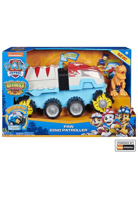 Dino Rescue Patroller Motorized Team Vehicle From Paw Patrol