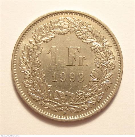 1 Franc 1993 Confederation 1850 2017 1 Franc Switzerland Coin
