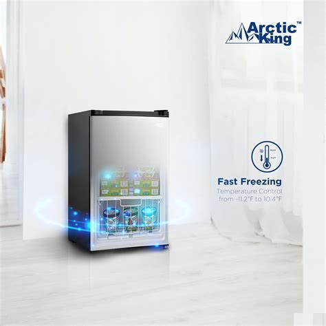 Buy Arctic King Cu Ft Upright Freezer Stainless Steel Online At