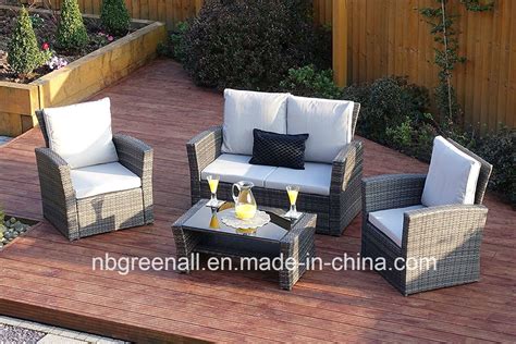 Hot Item New Poly Rattanwicker Outdoor Garden Hotel Home Sofa Set