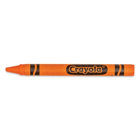 Orange Crayola Crayon