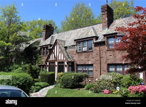 Arbor Close Forest Hills Queens New York Stock Photo
