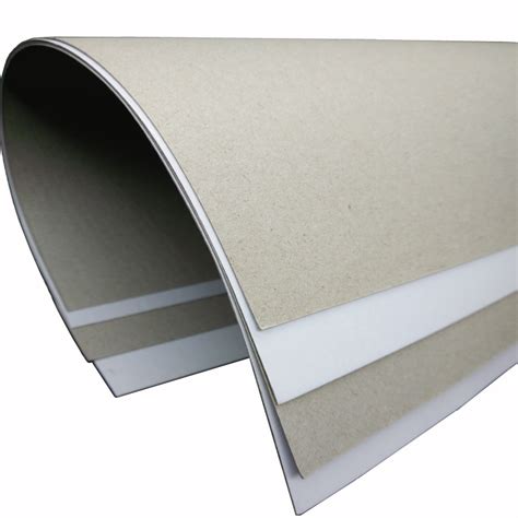 Different Size Duplex Paper Gray Back Board 250gsm 300gsm