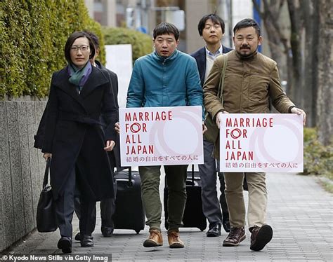 u s man in same sex marriage sues japan government for long term visa daily mail online