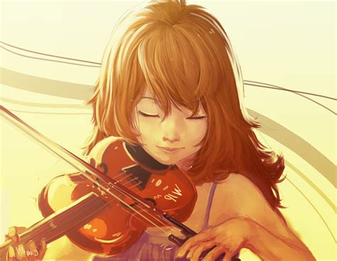Violin Miyazono Kaori Wallpapers Hd Desktop And Mobile Backgrounds
