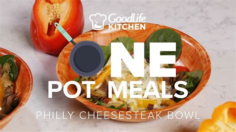 One Pot Meals Philly Cheesesteak Bowls Get That Ooey Gooey