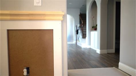 How To End Wainscot At A Corner Youtube