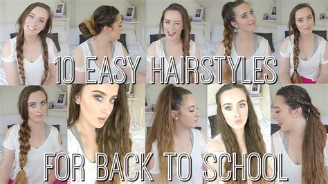 10 Quick And Easy Heatless Hairstyles For Long Hair School College
