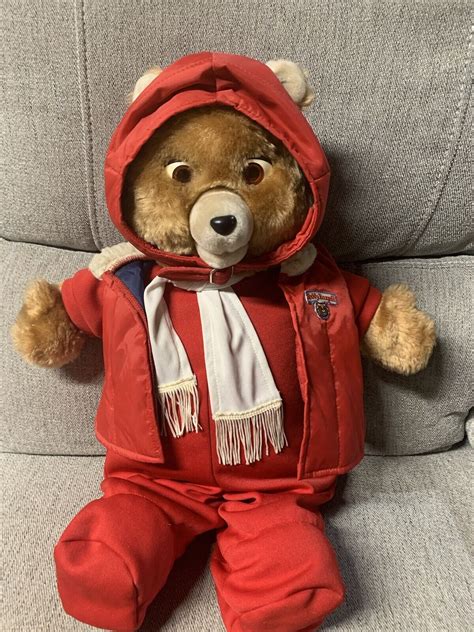 Teddy Ruxpin Doll Only 1985 Vintage Worlds Of Wonder Wow As Is Read Ebay