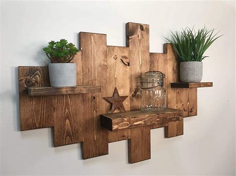 Rustic Wood Shelf A Practical Guide To Decorating Your Home In 2023