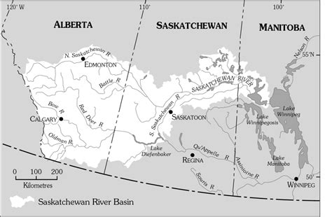 North And South Saskatchewan River Basins Seawa
