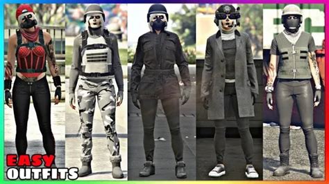 Top 5 Best Easy To Make Female Tryhard Outfits 30 Gta Online